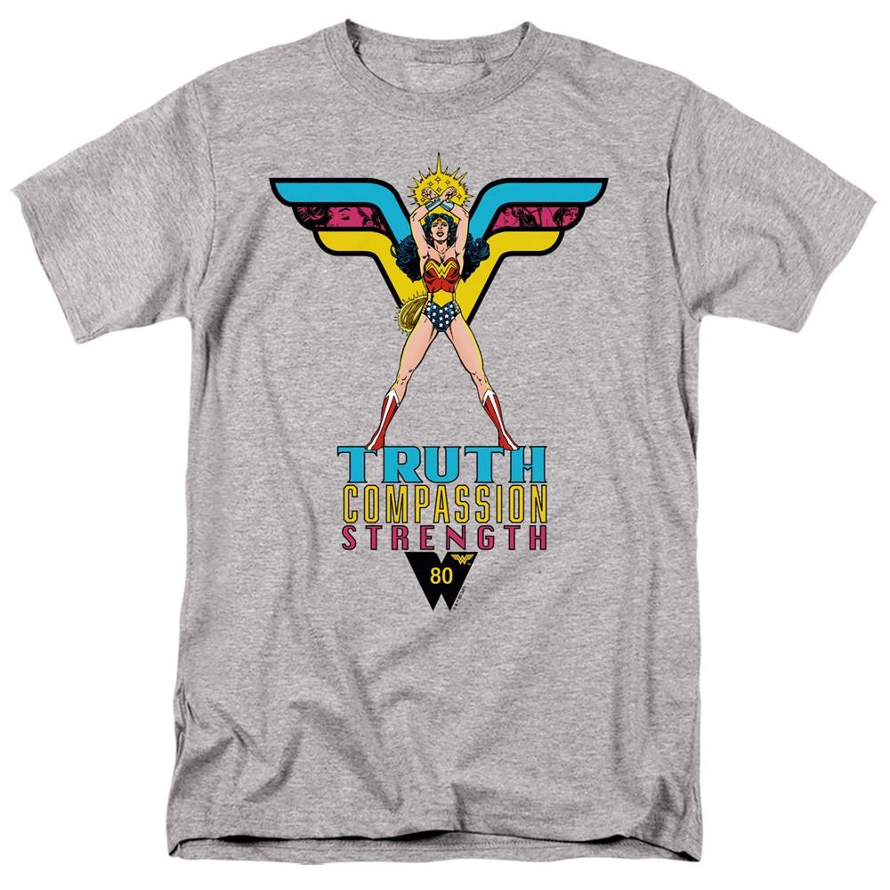 

DC Comics - Wonder Woman - Truth Compassion Strength - Adult T-Shirt 4XL