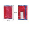 4 Colors Kids Book Transport Bag With Transparent Front And Adjustable Strap For Quick Opening And Closing