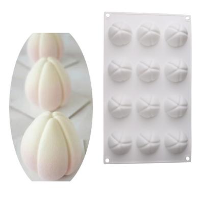 12 Tulip Bud Silicone Cake Mold Mousse Mold Chocolate Mold Baking Mold