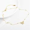 Gold Bow Earrings Necklace Bracelet Trendy Bowknot Ribbon Pearl Choker Necklace Trendy Bow Stuff
