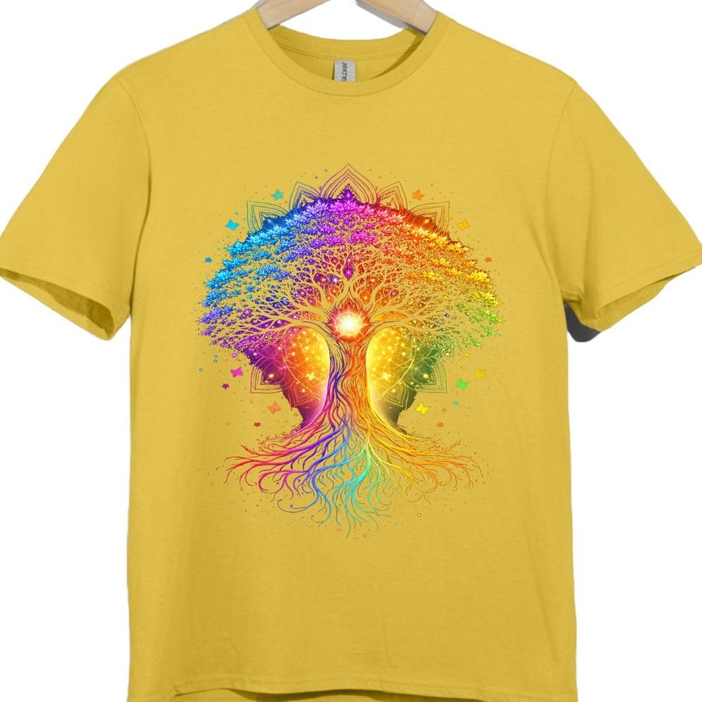 Tree Of Life TShirt Unisexdala Yoga Meditation Hippie Boho Lover Gift Graphic Tee