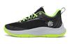 3Z6 Slip Resistant Cushioning Abrasion Resistant Low Top Basketball Shoes Black Green Teenagers 3025091-001