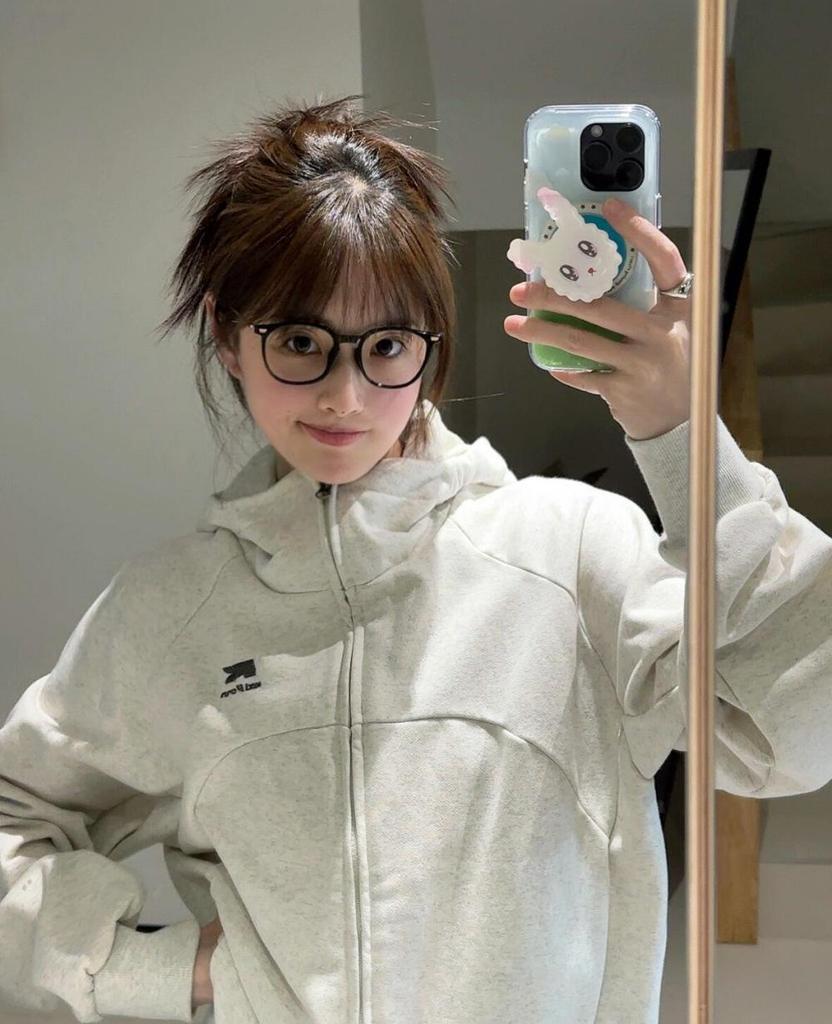 Women's Green Retro Style Zip-Up Hooded Sweatshirt Jacket - Spring Collection