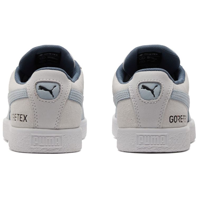 PUMA Suede Classic Unisex Sneakers White Light Blue 382790-01