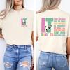 Its Okay To TShirt Motivational Unisextal Health Tee Clothing Graphic Short Sleeve Shirt Unisex Unisex Women AllSeason