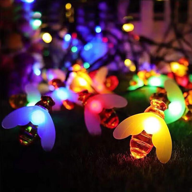 Nufeng LED Bee Solar String Lights