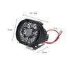 1 pereche de biciclete electrice 6 led-uri reflector exterior cu LED-uri pentru motociclete far auxiliar pentru masina
