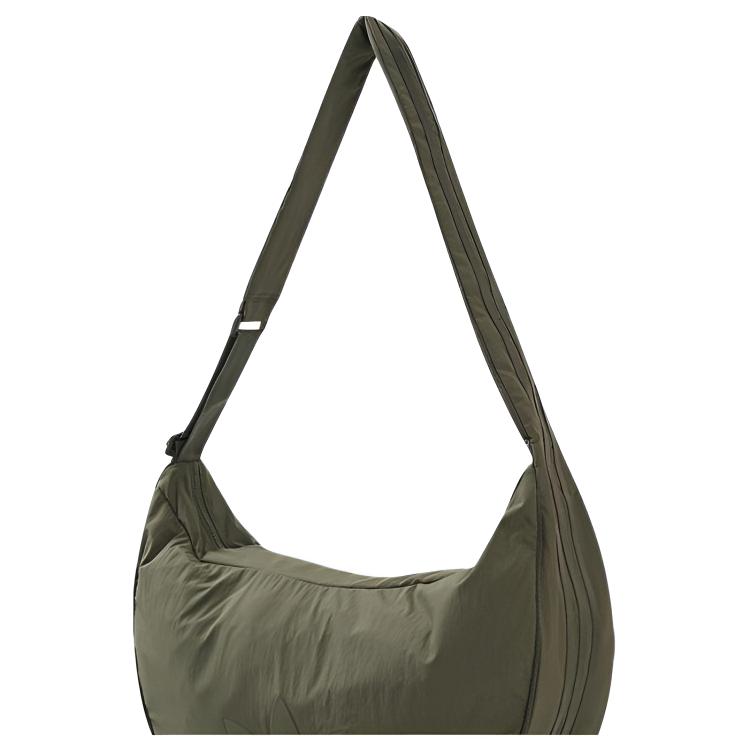 Adidas Originals Trefoil Versatile Shoulder Bag Unisex Green KE9857