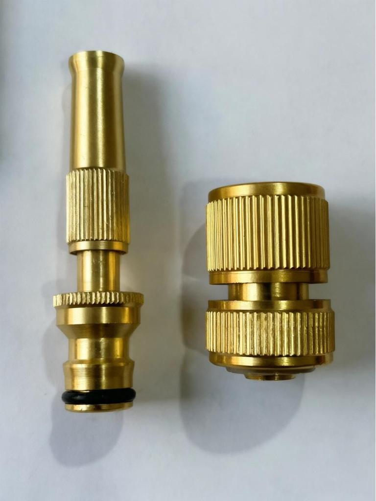 Pure Copper Car Wash Spray Nozzle - Household Watering Gun Attachment