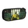 Fun Breaking Bad Walter White Pencil Case Bryan Cranston Crime Pencilcases Pen Big Capacity Pencil Bags School Stationery