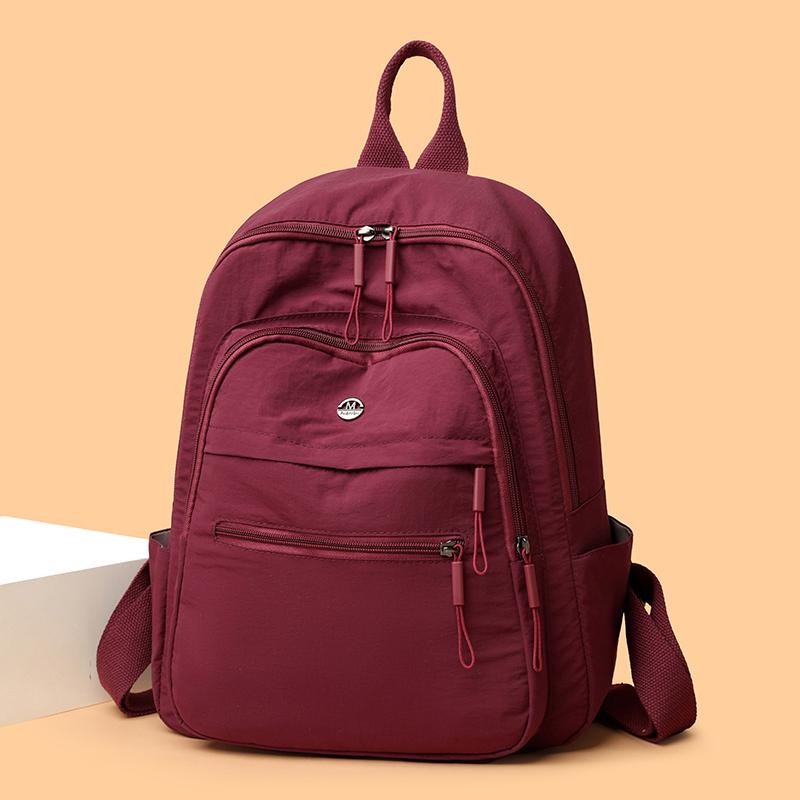 Women's Backpack Lightweight Large Capacity Nylon Backpack Travel Bag