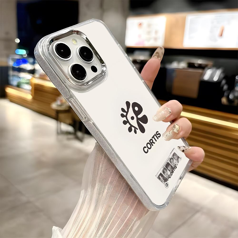 Kpop Musik C-CORTIS Handyhülle Für Iphone 17 16 15 14 13 12 11 Pro Max Xr Air Plus Silikonhülle Silber Harte Schale Abdeckung