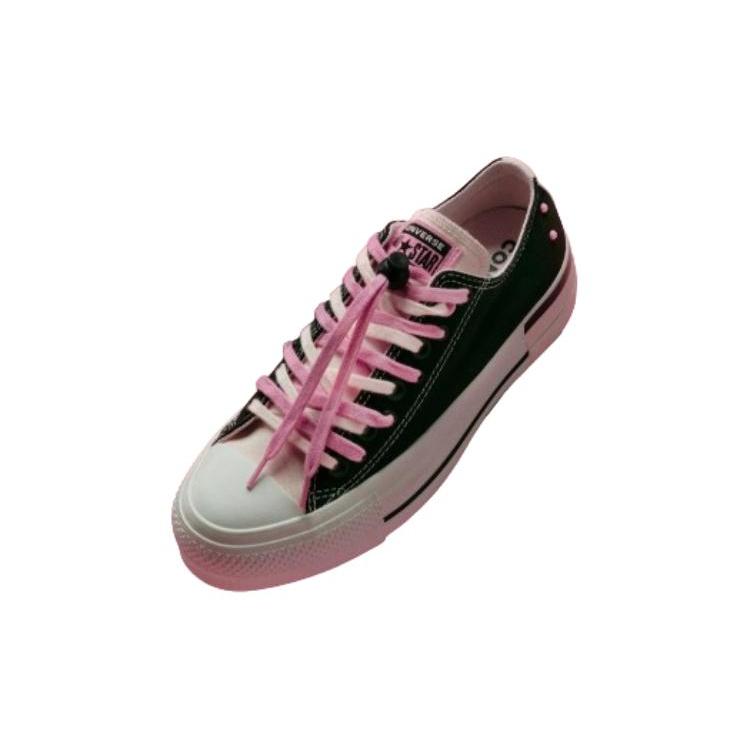 New Converse Women's Chuck Taylor All Star Lift Platform EasyOn Low 'Black Fable Pink' Women's A09540C