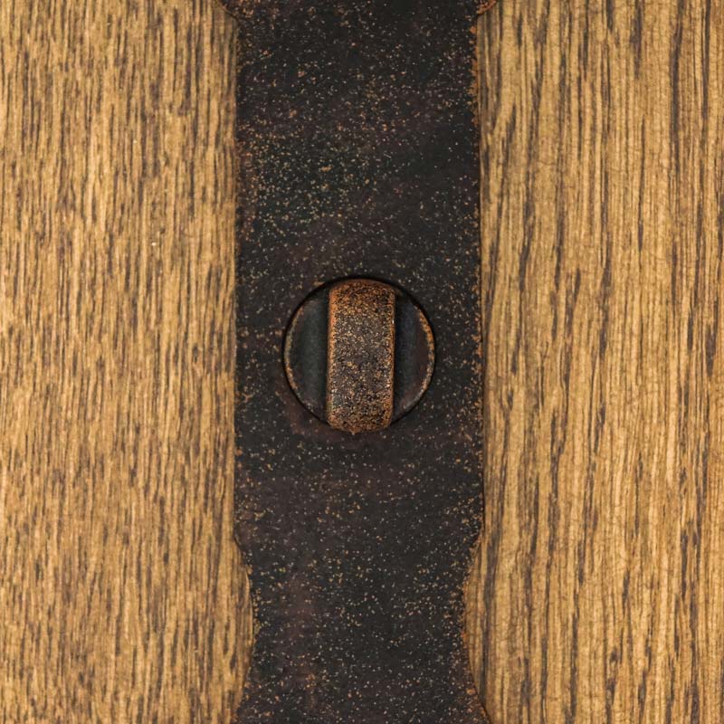 LINCOLN AGED door handle with WC plate 72