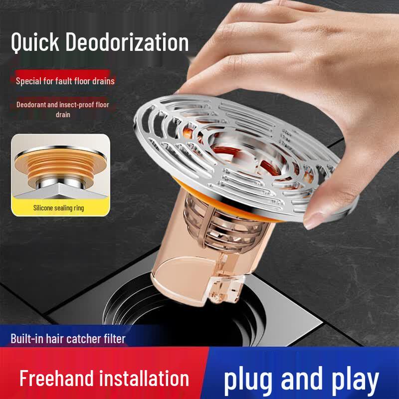 Universal Anti-Odor Floor Drain Filter Core