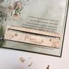 Creative Student Wooden Hollow Ruler Children'S Stationery Measuring Tool School Stationery Gift Reading Strips Drawing Ruler
