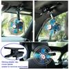 Car Summer Cooling Fan Oscillating Portable Rotatable Clip-On Cooler Auto Travel