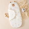 Newborn Swaddle Sleep Sack 350g Thick Cotton Baby Wrap Anti-Startle Infant Sleeping Bag