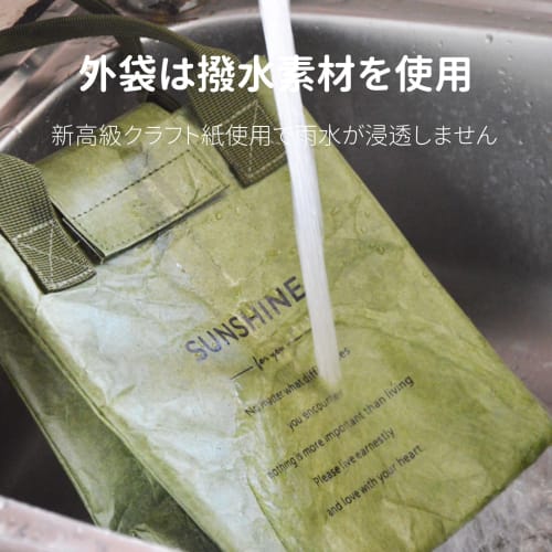 AirAkl Lunch Bag, Insulated Eco Bag, Foldable Tote Bag, Large Capacity Shopping Bag, Insulated Bag for Outdoor Activities, Picnics, BBQs, the Beach, C