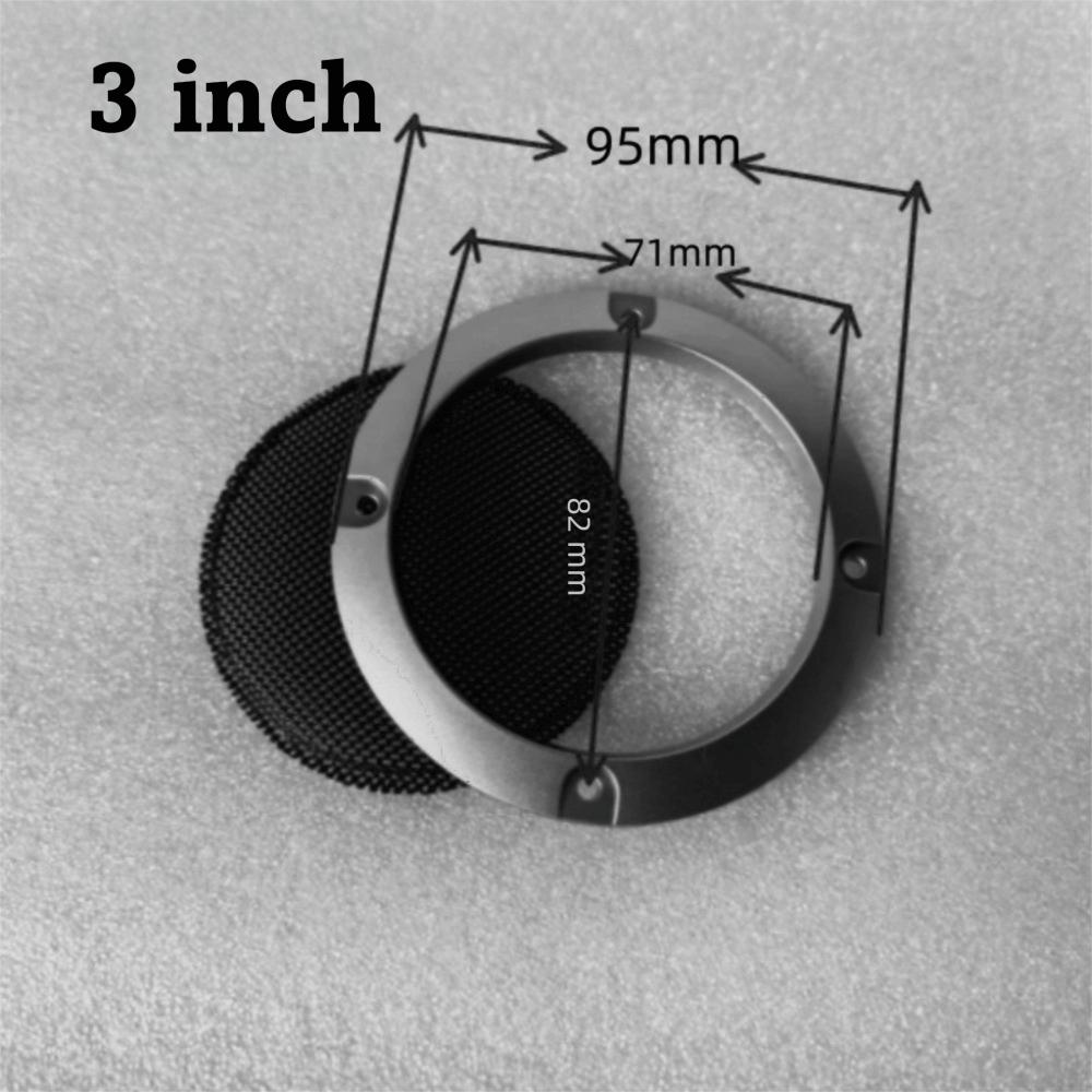 Metal Grille Speaker Grille Cover Plastic Frame Speaker Mesh Cover for Car Audio System