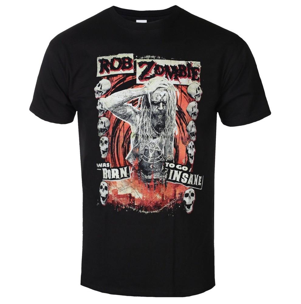 Born To Go Insane T-shirt Rob Zombie Size S-5XL Unisex Unisex T-Shirt XXXL