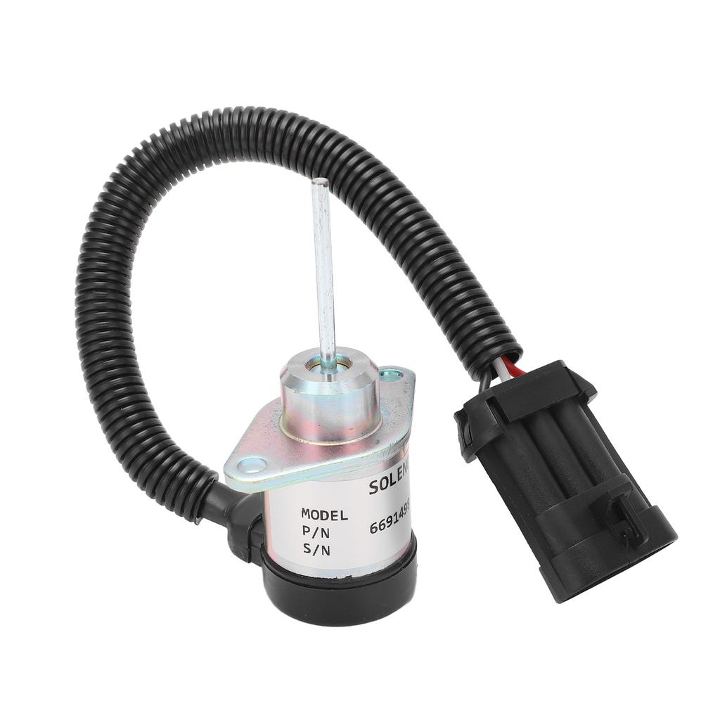 Dieselmotor-Stoppmagnetventil, Kraftstoffpumpe, Absperrventil, Flammendurchschlag-Werkzeug 6691498, 12 V DC für Kubota