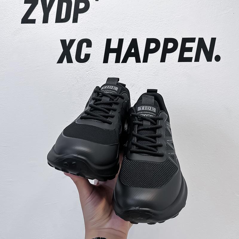 2025 Soft-soled Men's Shoes Mesh Breathable and Comfortable Thin Walking Shoes Men's Casual Sports Running Shoes FZ8036-A