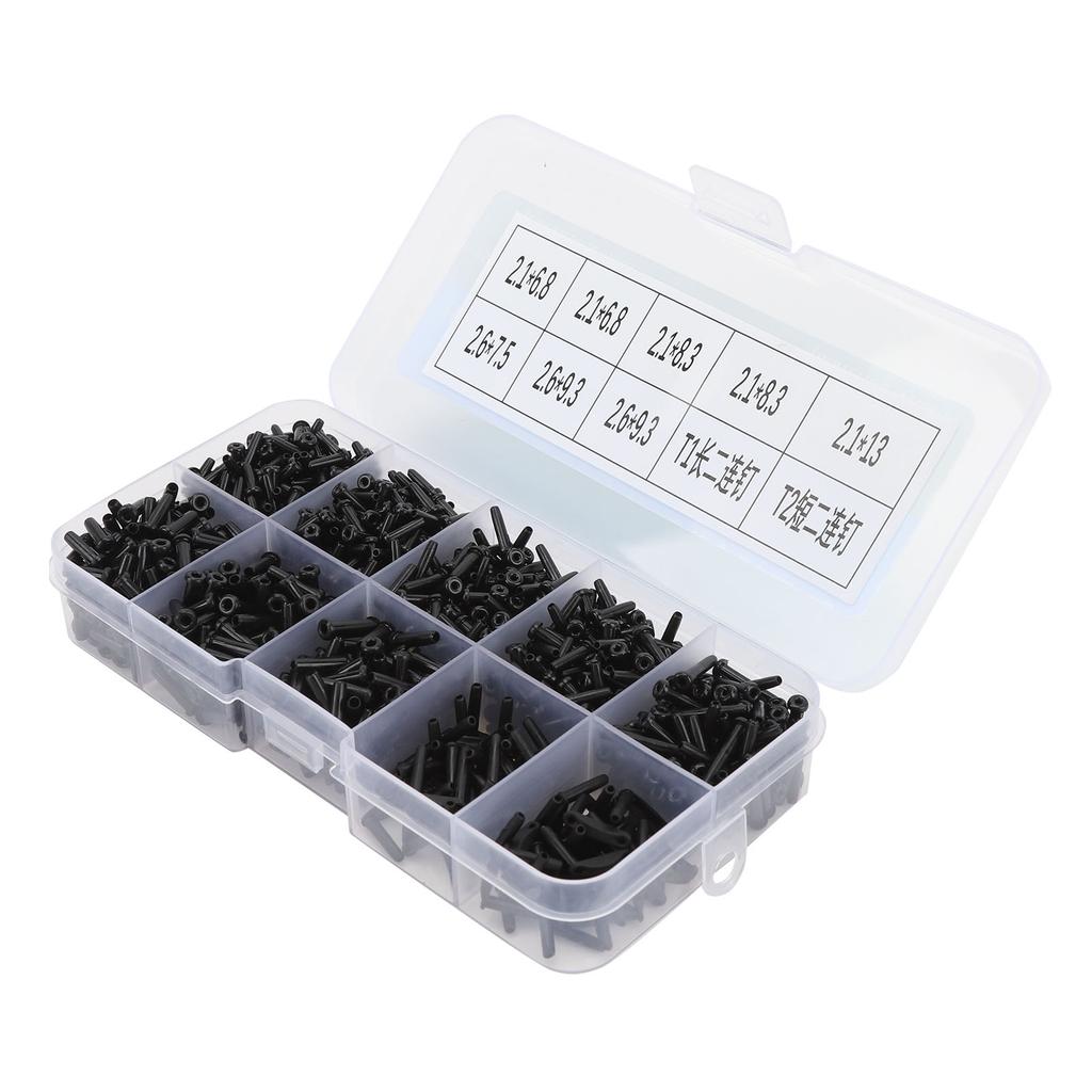 Badminton String Protector Set Portable Racket Replacement Repair Grommets Tool Nylon Accessories