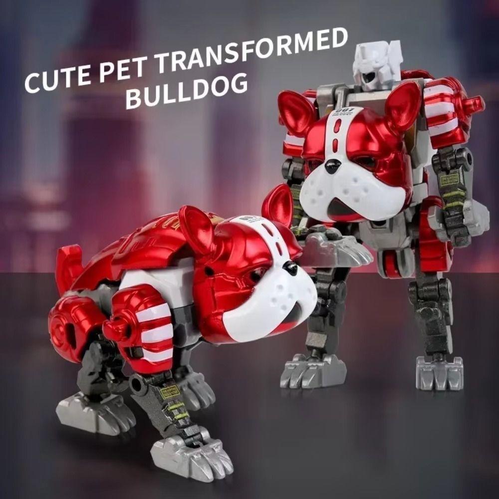 

2 in 1 Deformation Robot Dog Dog Deformation Action Figure Transformation Robot Toy Boy Gift жовтий