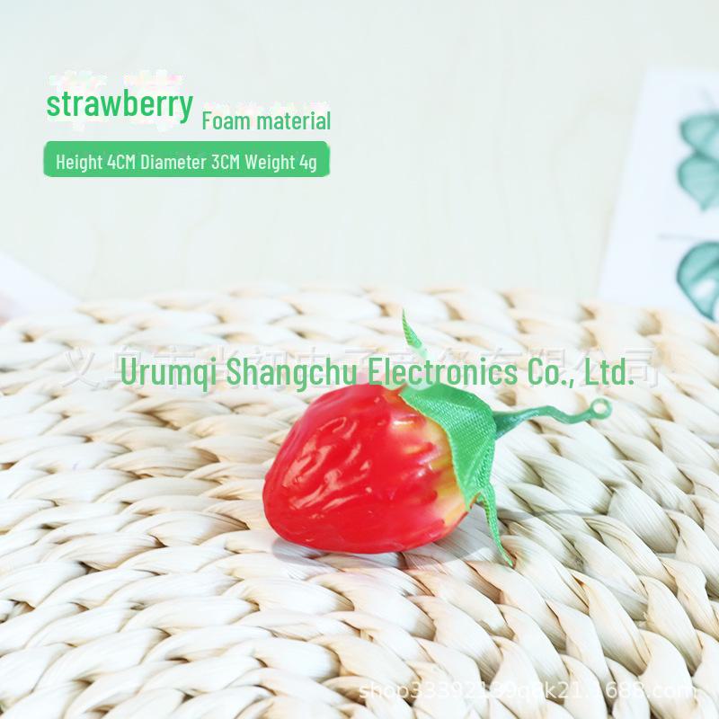 Kids' Educational Toys: Simulated Fruits - Grapes, Persimmons, Apples, Bananas - for Play, Decor, and Props