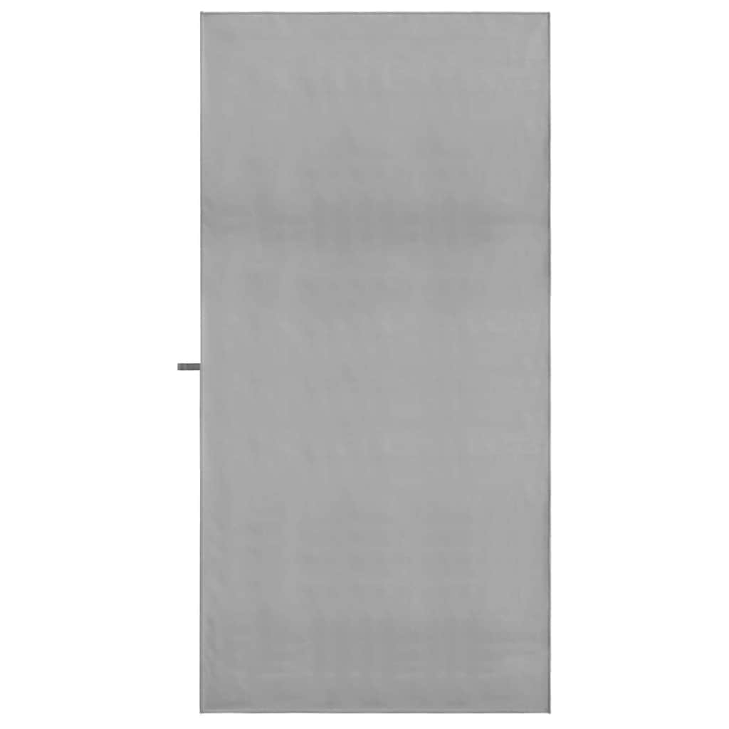 Sports Towels 2 Pcs Dark Grey 90 X 180 Cm