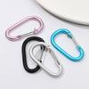 High Quality Safety Equipment Buckle Keychain Climbing Button Camping Hiking Hook Alloy Carabiner