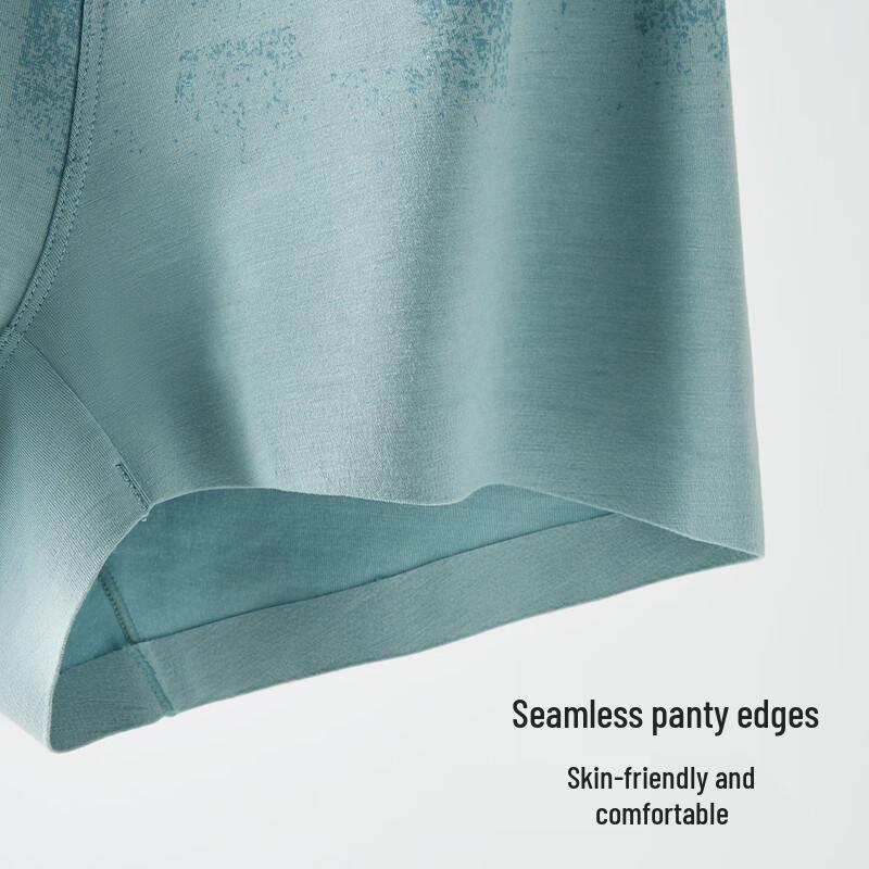 Miiow Men's Lenzing Modal Antibacterial Seamless Boxer Briefs (3-Pack)