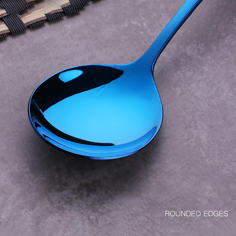 Stainless Steel Coffee Spoon,High Quality Dessert Cake Fruit Spoons Gold Small Snack Scoop  Tea Spoon Kitchen Dinnerware Tools