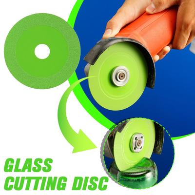 Glass Cutting Disc Diamond Ultra-thin Green Cutting Ceramic Jade Glass Tile Wine Bottle Grinding Cutting Saw
