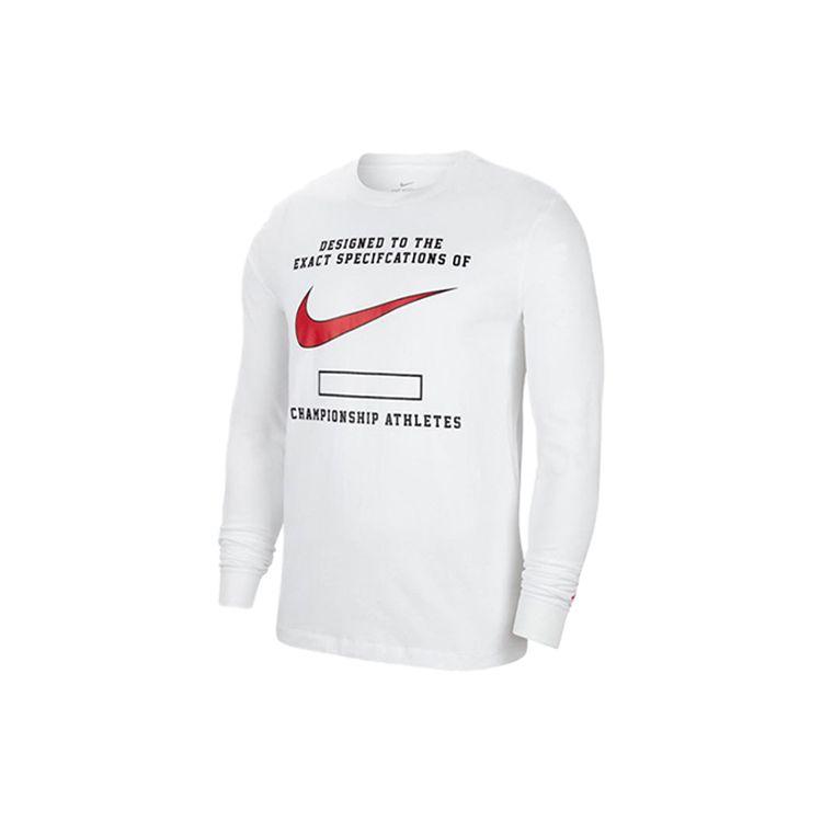 Nike Sportswear Casual Long-Sleeve T-Shirt Men Tops White CW0528-100