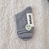 Mulberry Silk Breathable And Boneless Solid Color Simple Mid-Leg Socks Breathable And Sweat-Absorbing Thin Curled Women