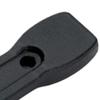Solid Steel Open Slugging Wrench Spanner Black Coated Repair Tool with Hit-End Tail for Equipment Service and Fastener Care