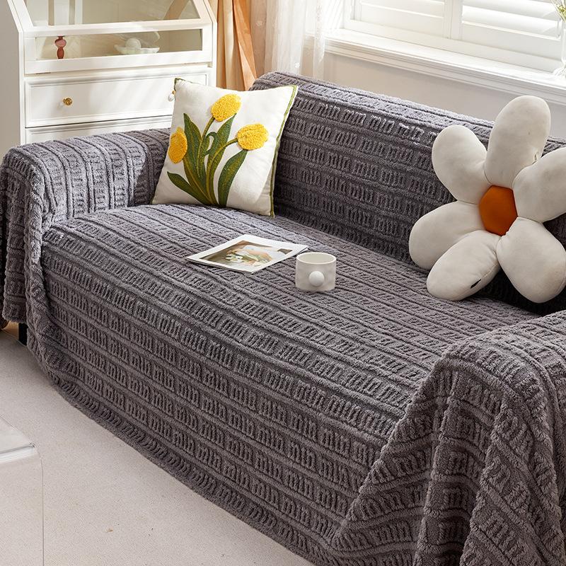 Nordic Minimalist Style Sofa Towel Full Cover Cloth Four Seasons Universal Non-Slip All-Inclusive Sofa Cover Universal Cover Thickened