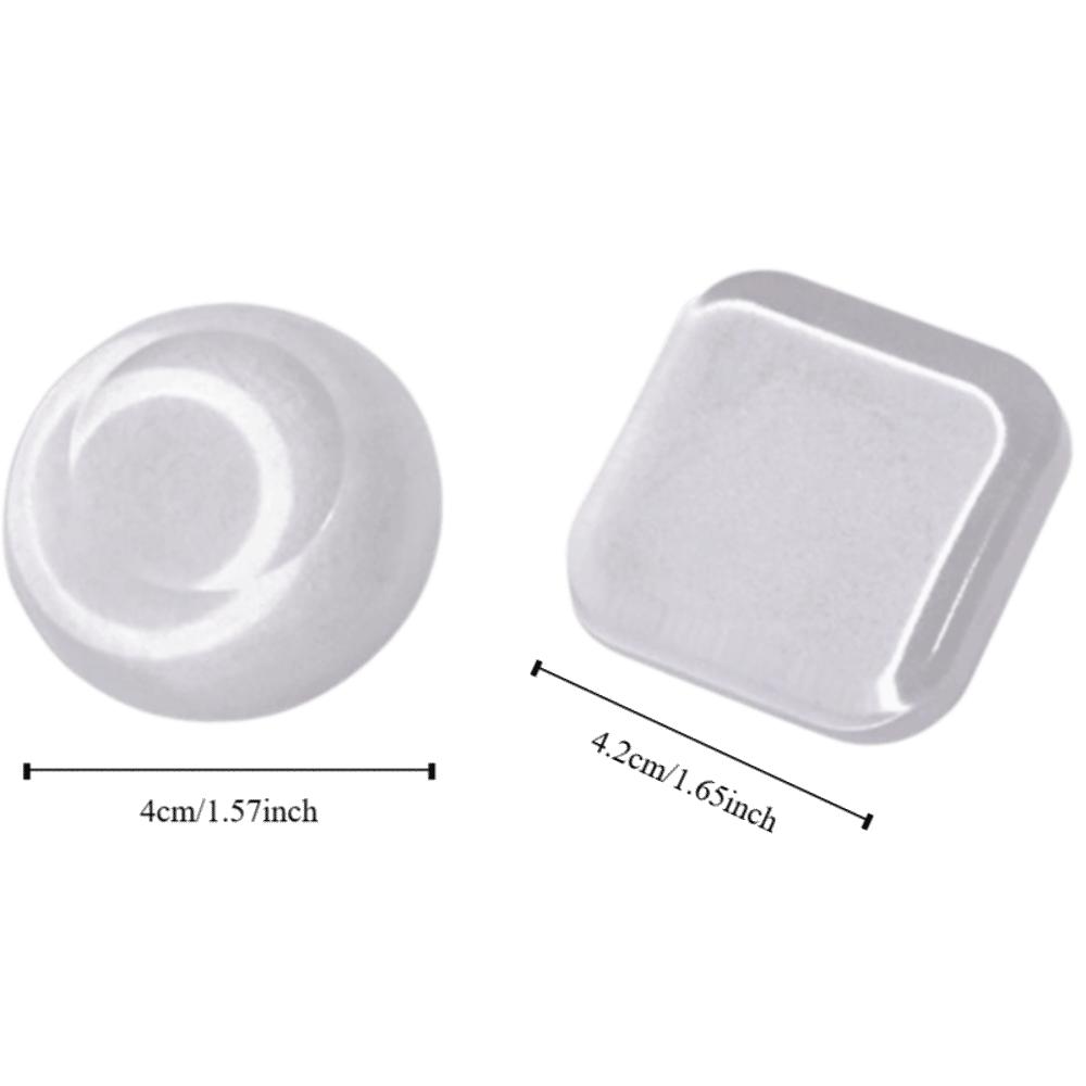 1/6PCS Silicone Door Stopper Furniture Door Handle Bumper Durable Anti-crash Pad  Home