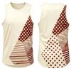 Funny 3D Geometry Print Men's Vest Youthful Vitality Style Sports Tank Top Summer Casual O-neck Sleeveless Shirt Fashion Gym Tee