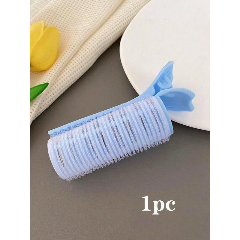 1pc French Style Hair Roller Student Fluffy Clip Slouchy Curling Iron Top Hair Root Clip Air Bangs Curling Iron Clip,Hair Accessories Hair Curlers