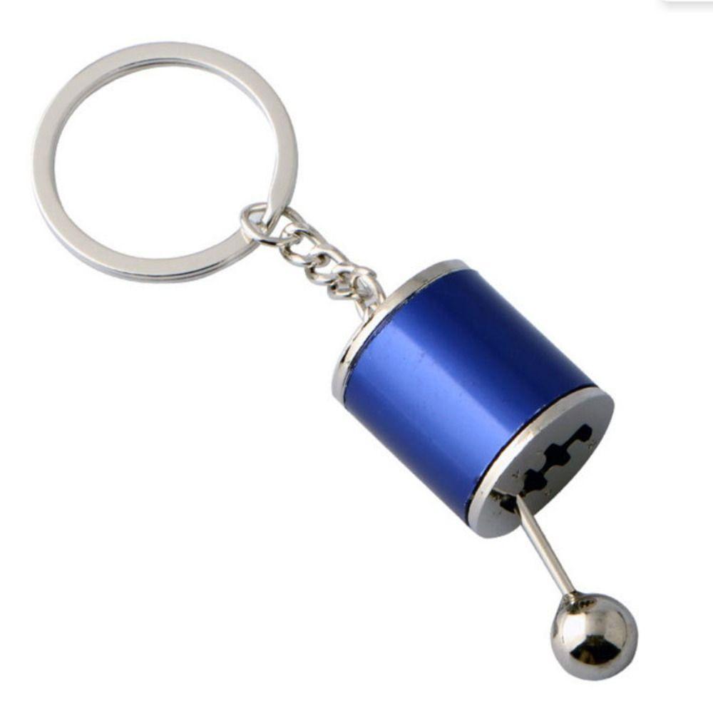 Creative Metal Keychain Pendant Car Key Holder Ornament Simulation Auto Parts Keyring