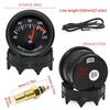 12V 52mm Car Water Temperature Gauge 40~120 ℃ with Water Temp Sensor 10mm Water Temp Joint Pipe 1/8NPT Sensor Adapter Car Racing
