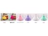 2024 Girls' European & American Puffy Tulle Birthday Princess Dress