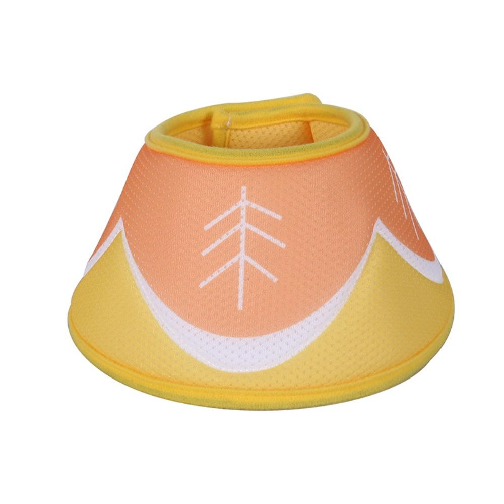 

3D Pet Protective Cover Cartoon Dog Recovery Collar Cat Neck Ring Pet Anti Lick Cover Pet Care S жёлтый