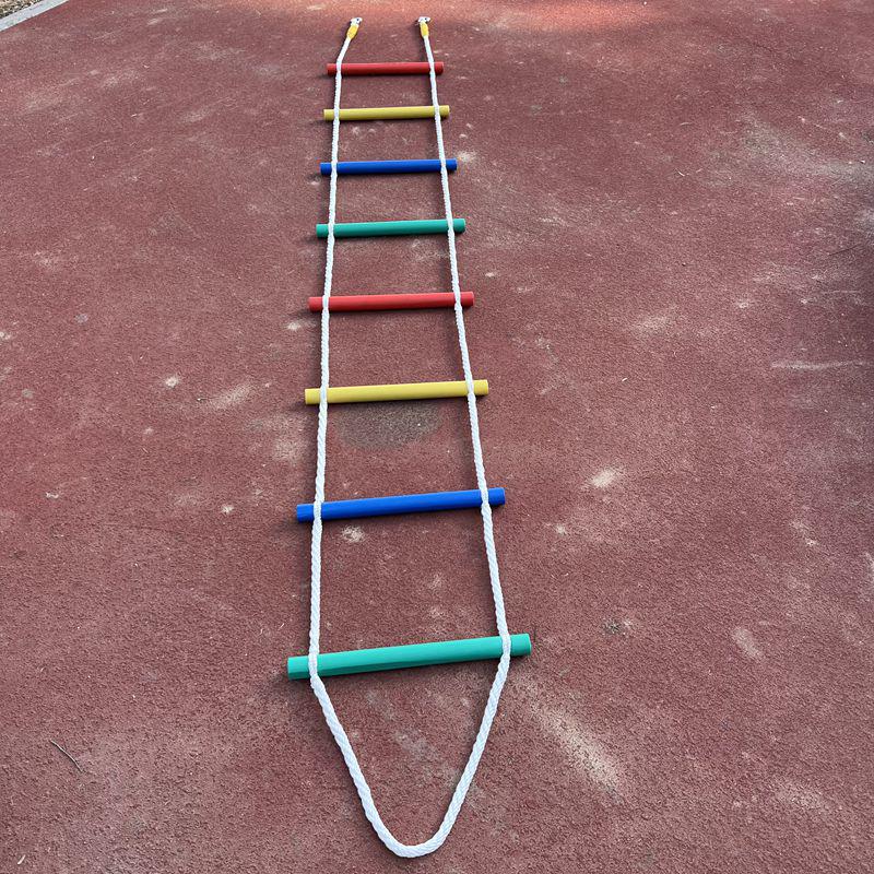 Indoor & Outdoor Children's Climbing Rope Ladder & Swing for Kindergarten Exercise