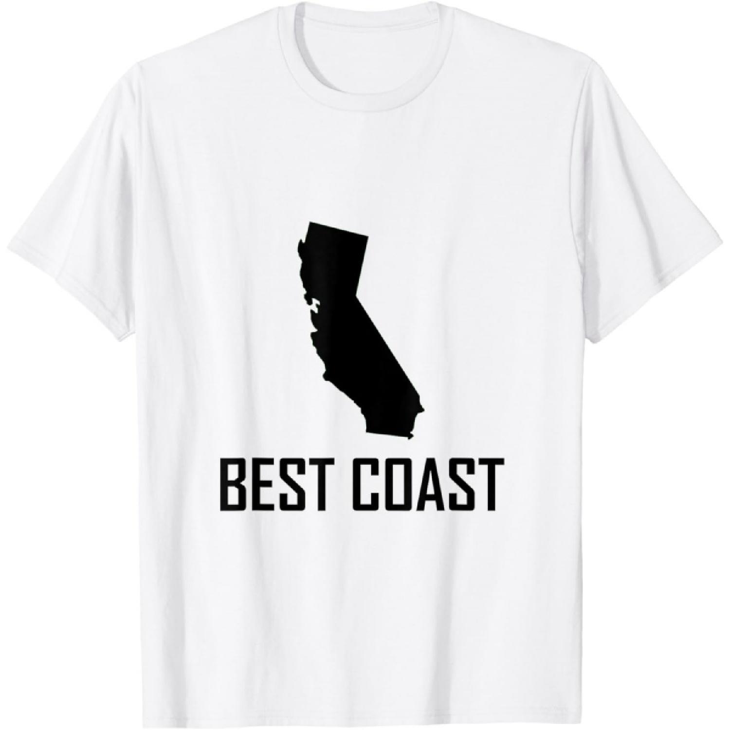 West Coast Best California Funny T-Shirt T-Shirt S