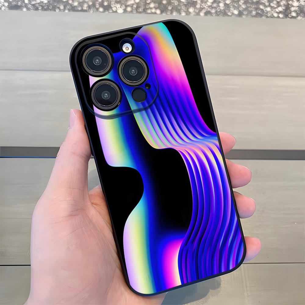Abstract Art Phone Case For IPhone 18 Pro Max 17 Pro 16 15 14 Plus 12 13 11 Shockproof Soft Cover
