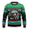Fishing Sweatshirts For Men Clothing Merry Fishmas Ugly Christmas Sweater Santa Claus Fish Mens Ugly Sweaters Xmas Holiday Funny